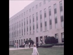 SYND 10 7 74 EHRLICHMAN ARRIVING TO COURT FOR WATERGATE TRIAL News Clip