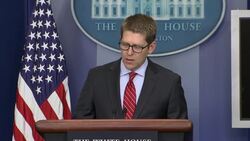 White House spokesman Jay Carney said the US supports the Ukrainian governments actions to de-escalate the situation in the eastern part of the country, agreeing that "the use of force is not the preferred option." (April 15) News Clip