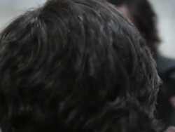 Aggressive businessman in anger management Stock Footage