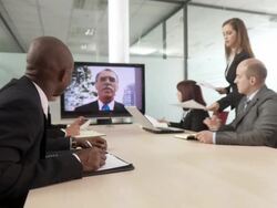 HD: Business Conference Stock Footage