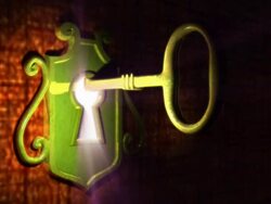 Unlock Door 3d Animation Stock Footage