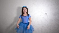 Girl dancing Stock Footage