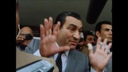 SYND 30 6 82 PRESIDENT MUBARAK OPPOSES THE US VETO ON ISRAEL News Clip