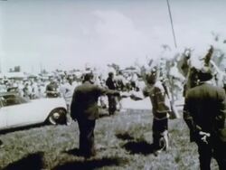 President Nixon supporting Native Americans Stock Footage