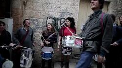 CLEAN : Protesters rally against eviction of Palestinian family News Clip