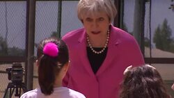 May meeting young basketball playing girls News Clip