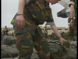 CONGO: WESTERN FORCES PREPARE TO RESTORE ORDER IN REGION News Clip