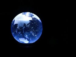 Glass Earth -Carry Earth japan- Stock Footage