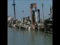 SYND 8-1-72 SCENES IN EAST PAKISTAN PORT OF KHULNA News Clip