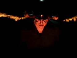 HD Super Slow-Mo: Demon On Fire Background Stock Footage