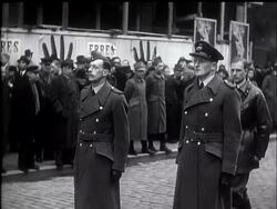 HOLLAND'S RESPECTS FOR RAF AIRMAN - News Clip