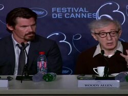 INTERVIEW: Woody Allen on picking the right actor for the script at the You Will Meet a Tall Dark Stranger Press Conference: Cannes 2010 Film Fest at Cannes . (Footage by WireImage Video/GettyImages) Stock Footage