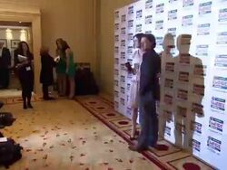 Keira Knightley and James McAvoy at the Jameson Empire Awards at London England. (Footage by WireImage Video/GettyImages) Stock Footage