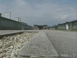 Mauthausen Concentration Camp exterior Stock Footage
