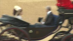 Trooping the Colour ceremony for the Queen's official birthday News Clip