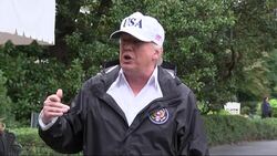 Trump: On DACA Plan, Mexico Wall and Irma, as leaves for Florida News Clip