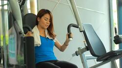 Building muscle Stock Footage