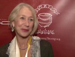 EVENT CAPSULE CHYRON - The Hasty Pudding Theatricals Honor Helen Mirren as 2014 Woman of the Year Stock Footage