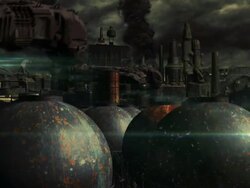 science fiction industrial concept Stock Footage