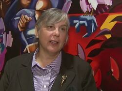 INTERVIEW: NAMM Executive Director Mary Luehrsen on Huckabee and Tippin's support of this cause. Stock Footage