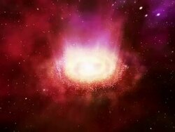 Deep Space Galaxy and Stars Stock Footage