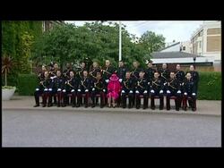 The Queen Visits St John's Wood Barracks News Clip