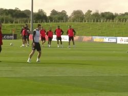 William & Catherine Chat with Coaching Staff News Clip