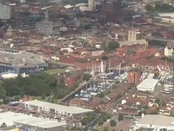 Grimsby Minster & Town Aerials News Clip