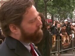 The Hangover European Premiere Stock Footage