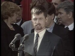 N. IRELAND: OMAGH: MEMORIAL SERVICE HELD FOR BOMB VICTIMS News Clip