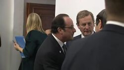 Theresa May at Malta EU Presidency Summit. News Clip