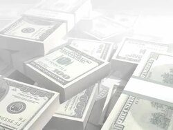 Loopable Dollar Stack Stock Footage