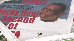 CLEAN: Senegal newspapers predict run-off in presidential election News Clip