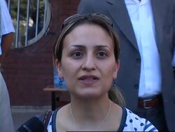 WRAP Polls open, voting, official, Human Rights activist News Clip