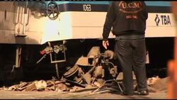 Nine dead, scores hurt as bus hit by train while crossing tracks News Clip