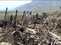 Aftermath of two earthquakes hitting east of the country Instructional Video