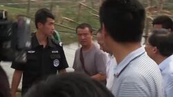 Clean-up at nursery school hit by China tornado News Clip