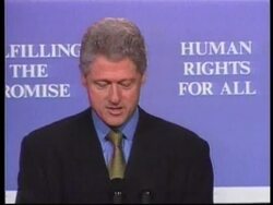 USA - Anniversary of UN human rights declaration News Clip