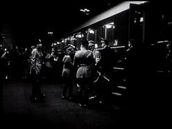 Hitler in Rome And Naples. News Clip