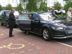 Camilla Arriving At Nuffield Orthopaedic Centre News Clip