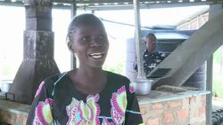 VOICED : Rubbish burning stove helps clean up News Clip