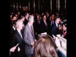 SYND 24/5 12 78 US SECRETARY OF STATE VANCE PRESS CONFERENCE ON FAILURE TO BREAK MID-EAST DEADLOCK News Clip