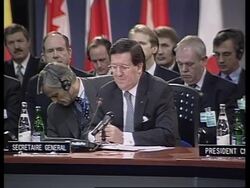 NATO summit opening session News Clip