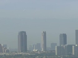 Space Shuttle Endeavour Arrives In Los Angeles Stock Footage