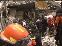 Government officials traveling to remote villages in Indonesia are learning the extent of the devastation from Wednesday's quake -- at least four villages were virtually wiped out News Clip