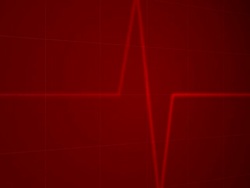 flatline EKG ECG taking puls v6.0 Stock Footage