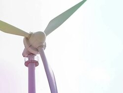 HD: Power Generating Windmills Stock Footage