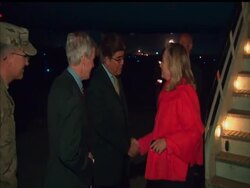 Secretary of State Hillary Rodham Clinton is in Afghanistan on an unannounced visit aimed at encouraging the country's wary leadership to keep up Taliban reconciliation efforts as the Obama administration presses ahead with troop withdrawal plans. (Oct. 19) News Clip