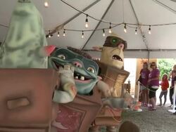 ATMOSPHERE at THE BOXTROLLS Roll Into FirstEnergy All-American Soap Box Derby Stock Footage