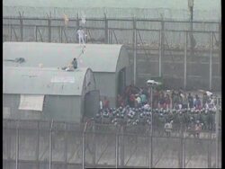 HONG KONG: BOAT PEOPLE PROTEST News Clip